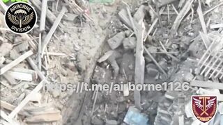 Russhit was buried by a drone.