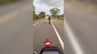 Here Comes His Truck !