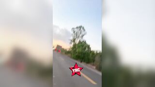 Here Comes His Truck !