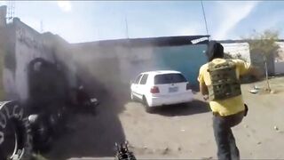 Classic: Santa Rosa de Lima Cartel raids CJNG members' garage