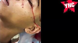 Dude Confronts GF, Second Later Bus Kills Him In Front Of Her