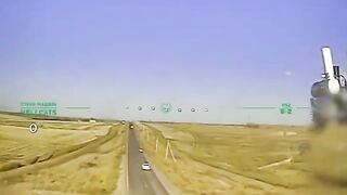 Ruzky scum prefer to die in autocrash, rather die from Ukrainian drone