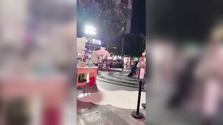 Man Self Immotes In Public In China