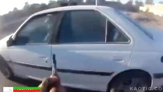 (GoPro) A Police Officer Was Shot and Killed by Members of the Organization in Iran