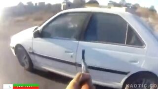 (GoPro) A Police Officer Was Shot and Killed by Members of the Organization in Iran
