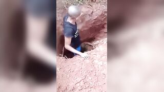 Man Forced To Exhume His GF He Killed And Buried Days Before