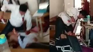 CLASSIC: College Class Stabbing