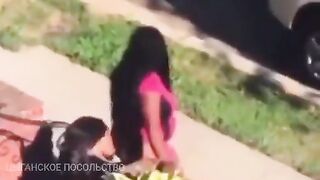 Sick Pervert Eats Ratchet Azz in Public