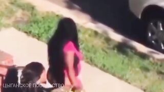 Sick Pervert Eats Ratchet Azz in Public