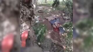 Azov recon cleared forest, and captured at least three katsaps in Donetsk region