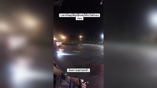 One Stupid Mistake Kills Motorcyclist Instantly