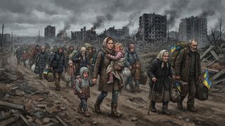 UKRAINIAN SOLDIERS KILLING THEIR OWN PEOPLE, KUPIANSK