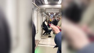 Migrant Almost Strangles Passenger & No One Gives a Fuck