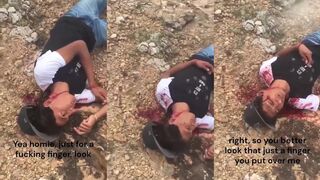 Classic Narco Execution With A Golden Pistol (Subtitled)