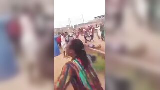Driver Mobbed After Injuring Motorcyclist In Edo State
