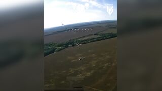 And another pedoruzzian Mi-28 war helicopter downed by Ukrainian FPV drone