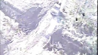 FPV strikes on Russhits. Compilation.