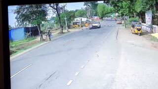 Motorcyclist Sent In The Air, Killed By Car In India