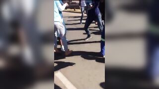 Attempted Carjacking Ends With Street Justice In South Africa