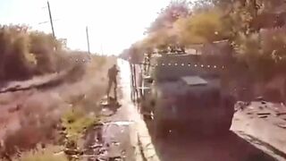 Some Ukrainians being killed.
