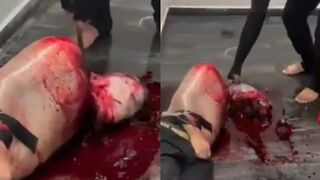 CJNG Cartel Sicario Beheads Tied Rival With Machete in Sinaloa