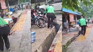 Man Hacked With A Sickle During Money Dispute In Indonesia