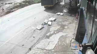 Triple Strike: Three Men Hit By Truck In Colombia