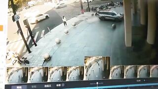 October 14th:  China Presented First Flying Pedestrian