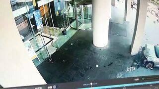 October 14th:  China Presented First Flying Pedestrian