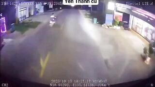 Two Motorcycles Collide And Get Run Over By Truck: One Dead