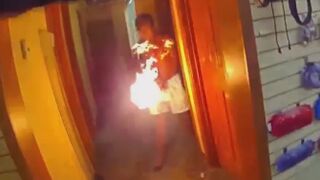 Man Trying To Set Police Dog On Fire Shot And Killed By San Diego Cops