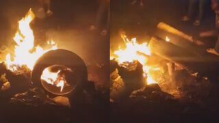 Man Accused Of Thefts Burned Alive By Mob