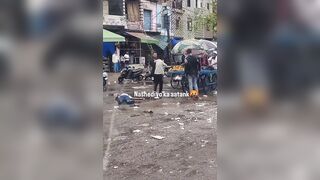 Young Man Strangled And Mugged By Junkies On The Dirty Street