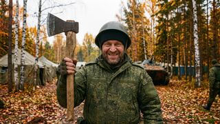 RUSSIAN AXED UKRAINIAN SNIPER AZTEKA STYLE