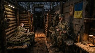 UKRAINIAN COMMITS SUICIDE OUT OF STUPIDITY