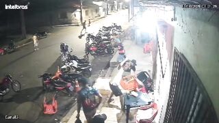 Man Attacked With Bottles And Chairs, Stabbed Outside The Bar In Brazil