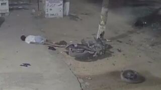 Two Young Men Riding Motorcycle Killed On Spot After Crashing Into A Pole