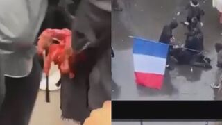 Rioter in France Loses Hand After Picked-Up Grenade Explodes