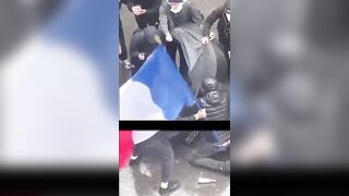 Rioter in France Loses Hand After Picked-Up Grenade Explodes