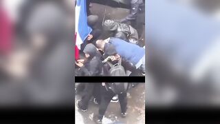 Rioter in France Loses Hand After Picked-Up Grenade Explodes