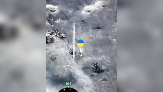 LONE UKRAINIAN RANGER IN THE MIDDLE OF NOWHERE