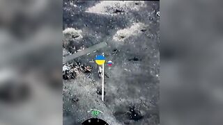 LONE UKRAINIAN RANGER IN THE MIDDLE OF NOWHERE