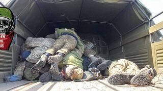 UKRAINIANS DYING BY TRUCKLOADS IN KUPYANSK