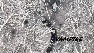 Double grenade drop on Russian soldiers