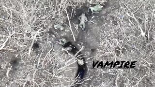 Double grenade drop on Russian soldiers