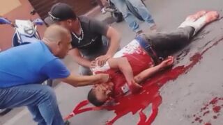 Last Moments Of Luis Alfonso González Villegas Who Was Fatally Stabbed With Broken Bottle