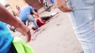 Last Moments Of Luis Alfonso González Villegas Who Was Fatally Stabbed With Broken Bottle