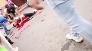 Last Moments Of Luis Alfonso González Villegas Who Was Fatally Stabbed With Broken Bottle