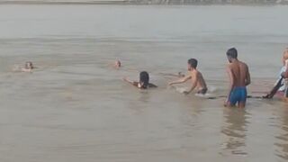 Man, Woman Trying To Save Relatives Drown In Ganges River
