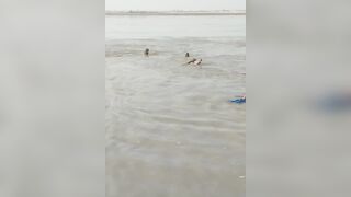 Man, Woman Trying To Save Relatives Drown In Ganges River